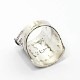 TUAREG SILVER JEWELRY CIGAR BAND RING