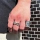 TUAREG SILVER JEWELRY CIGAR BAND RING