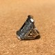 TUAREG SILVER JEWELRY CIGAR BAND RING
