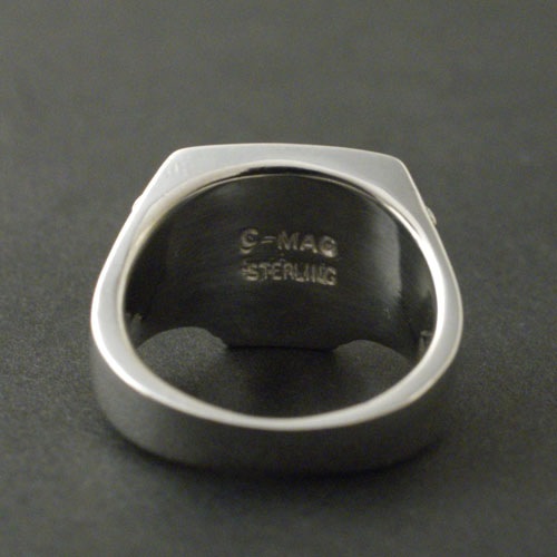 JIM SKULL RING CROSS