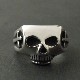 JIM SKULL RING CROSS