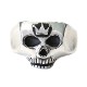 JIM SKULL RING CROWN