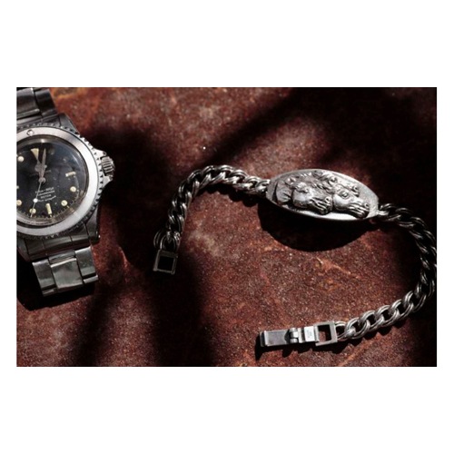 HORSE PLATE BRACELET SILVER