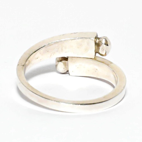 TUAREG SILVER JEWELRY BALL END RING
