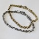 mollive STAINLESS STEEL ROPE CHAIN BRACELET.