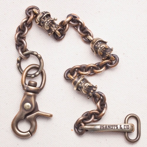 BULL WALLET CHAIN/Brass