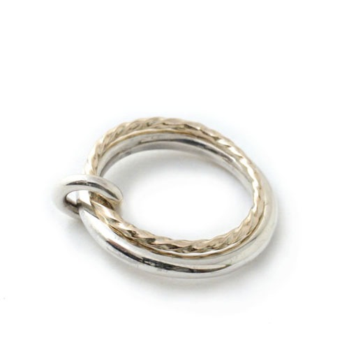 LINK RING SMALL K10&SV925��C*G LIMITED