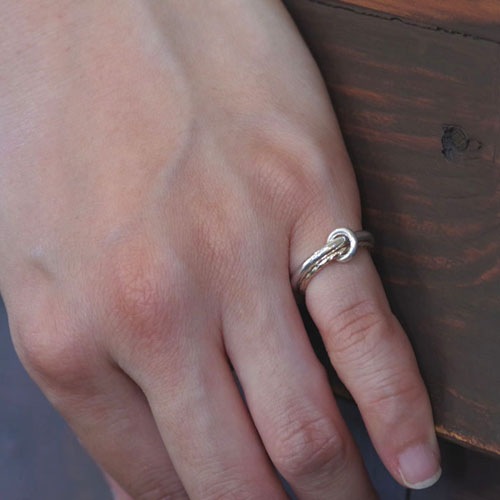 LINK RING SMALL K10&SV925��C*G LIMITED