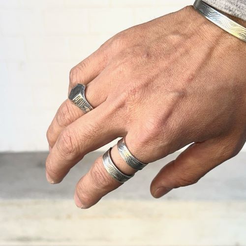 TUAREG SILVER RING HOLE
