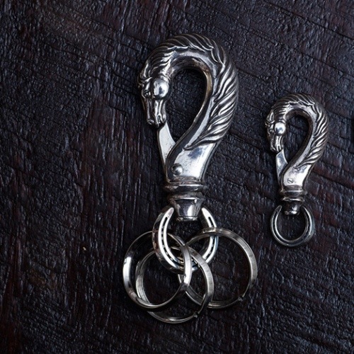 HORSE KEY HOOK L/Silver