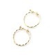 K10 GOLD TWIST EARRING EARCUFF SET �Ҳʥ��ʤ������ѥ�ǥ�