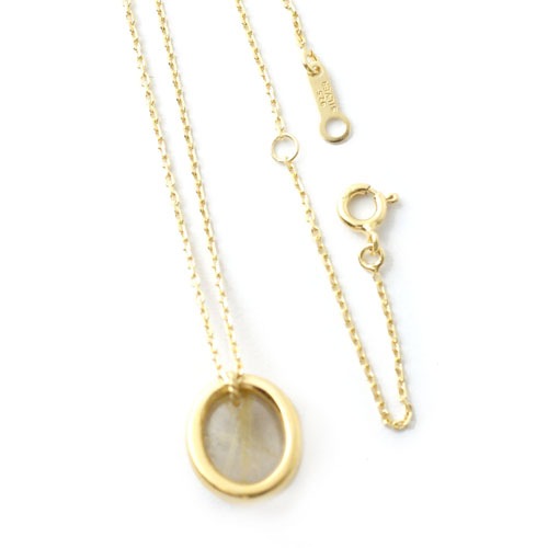 OVAL CABOCHO�� NECKLACE GP