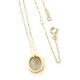 OVAL CABOCHO�� NECKLACE GP