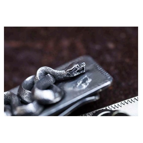 SNAKE CLIP TYPE WALLETCHAIN