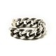VINTAGE FIGARO CHAIN RING SILVER&BRASS