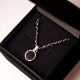ONYX FLAT ROUND NECKLACE