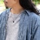 ONYX FLAT ROUND NECKLACE