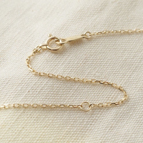 COIN-TAG NECKLACE / GOLD