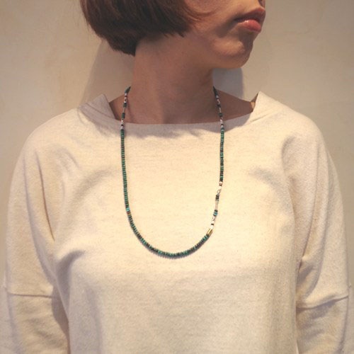 SILVER & TURQUOISE BZ NECKLACEHey!Say!JUMP