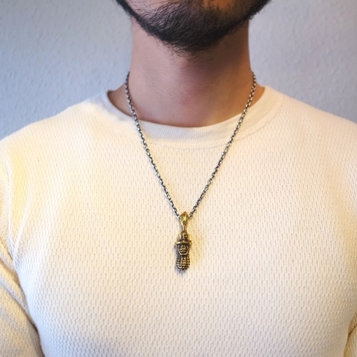 LARGE PEANUTS/Brass��PEANUTS CHAIN/Brass