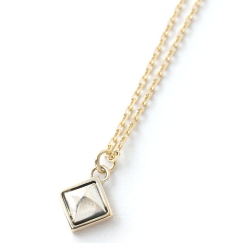 STUDS K10+SV NECKLACE