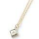 STUDS K10+SV NECKLACE