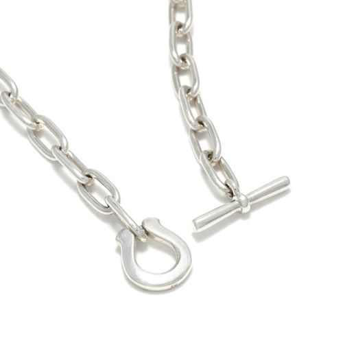 B.R.CHANNEL�Ҳ��� Thin Horseshoe Toggle Bracelet - Long Link