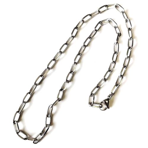 mollive STAINLESS STEEL CHAIN NECKLACE AZUKI-L.