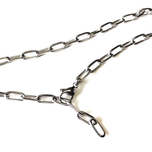 mollive STAINLESS STEEL CHAIN NECKLACE AZUKI-L.