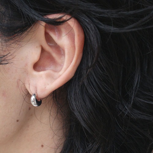 P201 SILVER925 WATER DROP PIERCE����Ȫ�����������ѥ�ǥ�