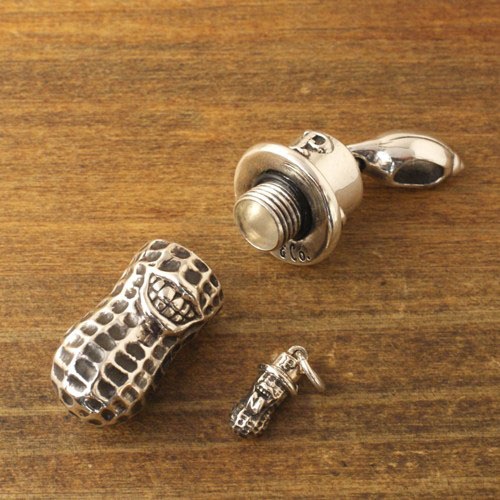 XLARGE PEANUTS/Silver��PEANUTS CHAIN/Silver