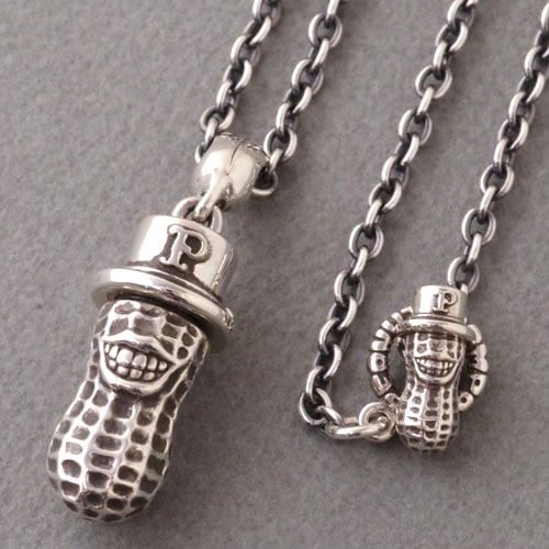 XLARGE PEANUTS/Silver��PEANUTS CHAIN/Silver