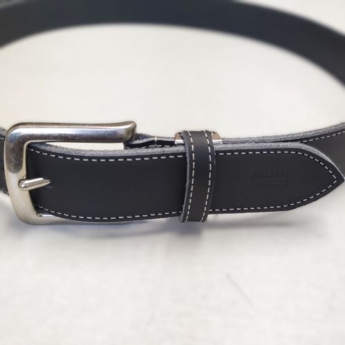 SIMPLE LETHER BELT WITH DICE PENDANT MADE IN JAPAN