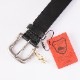 SIMPLE LETHER BELT WITH DICE PENDANT MADE IN JAPAN