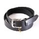 SIMPLE LETHER BELT WITH DICE PENDANT MADE IN JAPAN