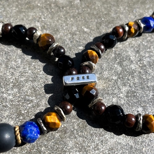 �ǲ��LOVE SONG�˥��Ρ��ޥ���湯�󤵤����ѥ�ǥ� BEADS CUFF BRACELET 