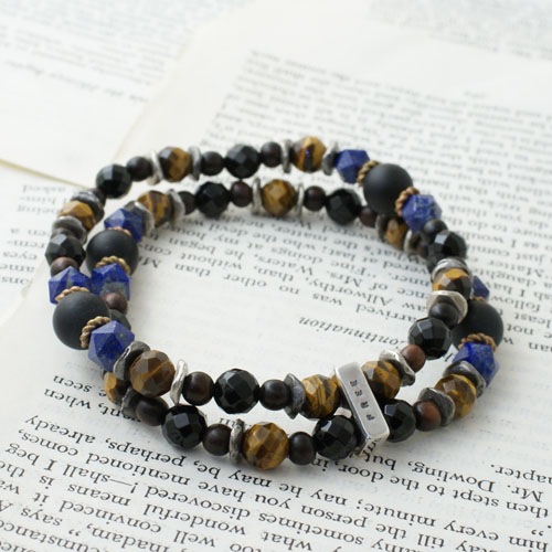 �ǲ��LOVE SONG�˥��Ρ��ޥ���湯�󤵤����ѥ�ǥ� BEADS CUFF BRACELET 