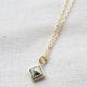 STUDS K18+SV NECKLACE