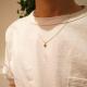 STUDS K18+SV NECKLACE