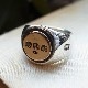 ���Ρ��ޥ���湯�󤵤����ѥ�ǥ� HALLMARK LARGE 18KPG �� SILVER RING
