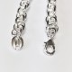 mollive BIG ROPE CHAIN BRACELET SILVER COATING L.