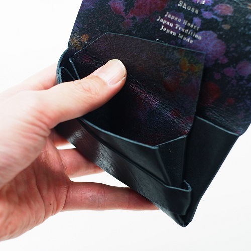 SHOSA��COIN CASE��BLACK��AURORA(�֥�å����ߥ���������¦)