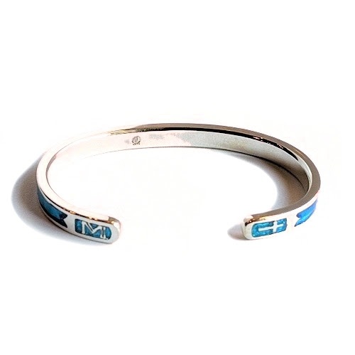 Enameled Bangle��SILVER��