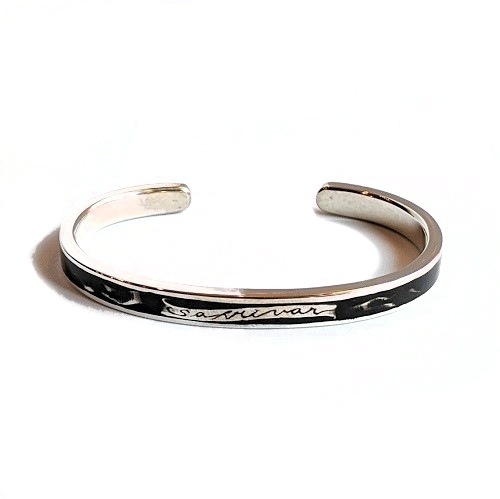 Enameled Bangle��SILVER��