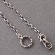 LARGE BERO PEANUTS/SilverK10PGPEANUTS CHAIN/Silver