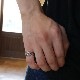 NATURAL FEATHER RING