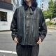 yoused��LEATHER DRIVER'S JACKET(2)
