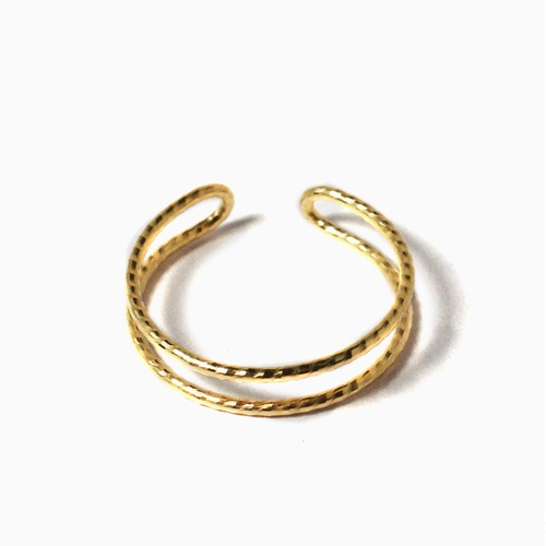 K10 GOLD CUT UNIT RING �Ҳʥ��ʤ������ѥ�ǥ�