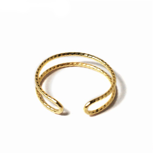 K10 GOLD CUT UNIT RING �Ҳʥ��ʤ������ѥ�ǥ�