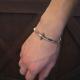 LARGE CROSS BRACELET